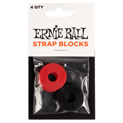 Ernie Ball 4603 Strap Blocks Black/Red