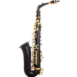 Glory Black/Gold Keys E Flat Professional Alto Saxophone w/case