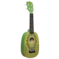 Amahi DDUK15 Pineapple Shape Soprano Ukulele w/bag