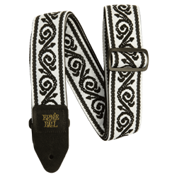 Ernie Ball Classic Jacquard Guitar Strap - Black Vine