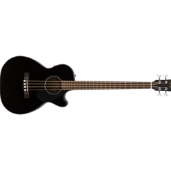Fender Acoustic CB-60SCE Bass, Laurel Fingerboard, Black