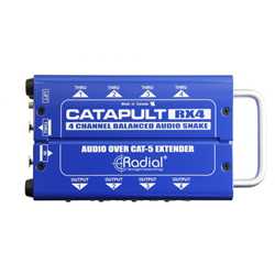 Radial Catapult RX4 Cat 5 Analog Snake
