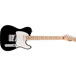 Fender Squier Sonic Telecaster Electric Guitar, Maple Fingerboard, White Pickguard, Flash Pink