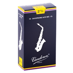 Vandoren Alto Sax Reed 2 1/2